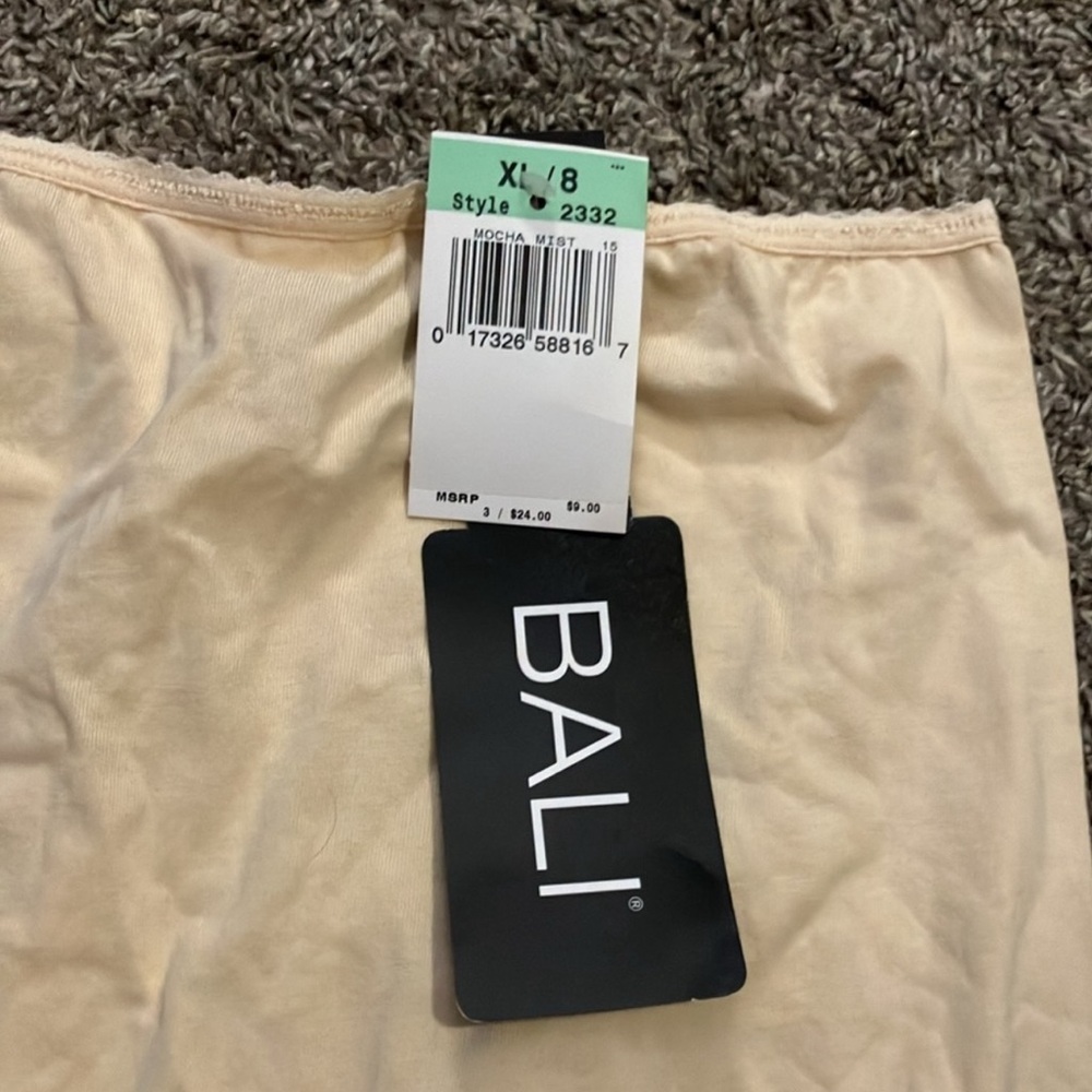 NWT Women’s BALI Panty XL/8 - Picture 2 of 4